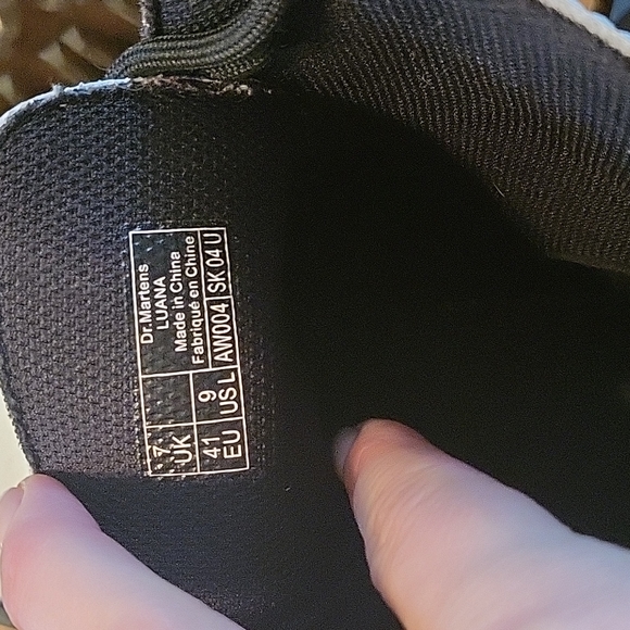 Dr martens white Luana combat boots - Picture 4 of 4